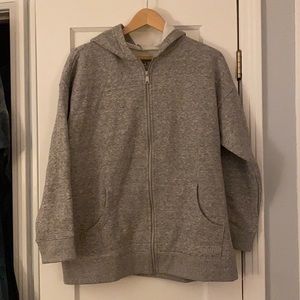 NWT Madewell MWL Grey Sweatshirt hoodie L
